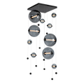 Hubbardton Forge, Abacus Square LED Pendant, PENDANT LIGHT