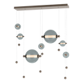 Hubbardton Forge, Abacus Double Linear LED Pendant, PENDANT LIGHT
