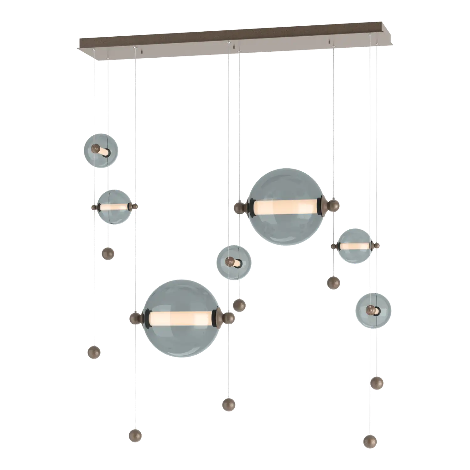 Hubbardton Forge, Abacus Double Linear LED Pendant, PENDANT LIGHT