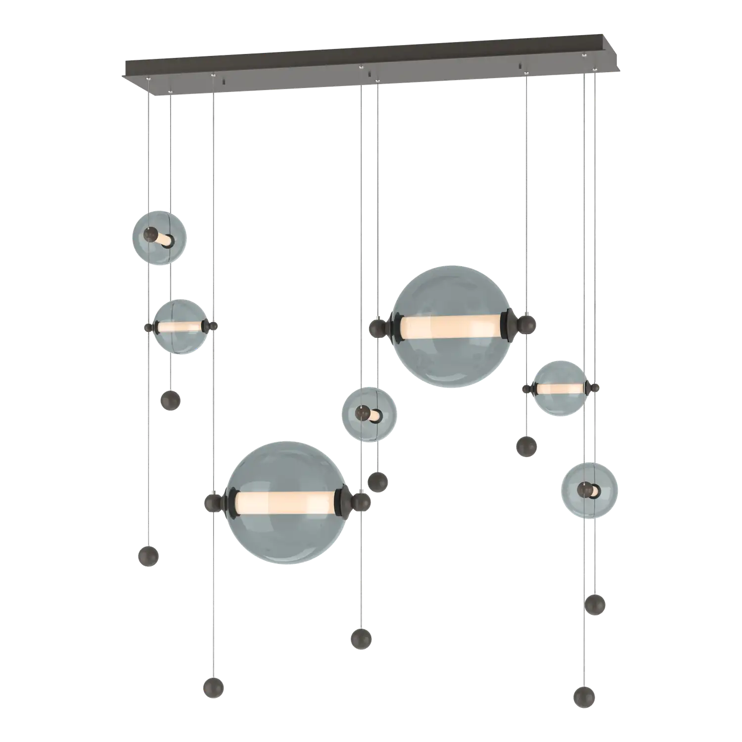 Hubbardton Forge, Abacus Double Linear LED Pendant, PENDANT LIGHT