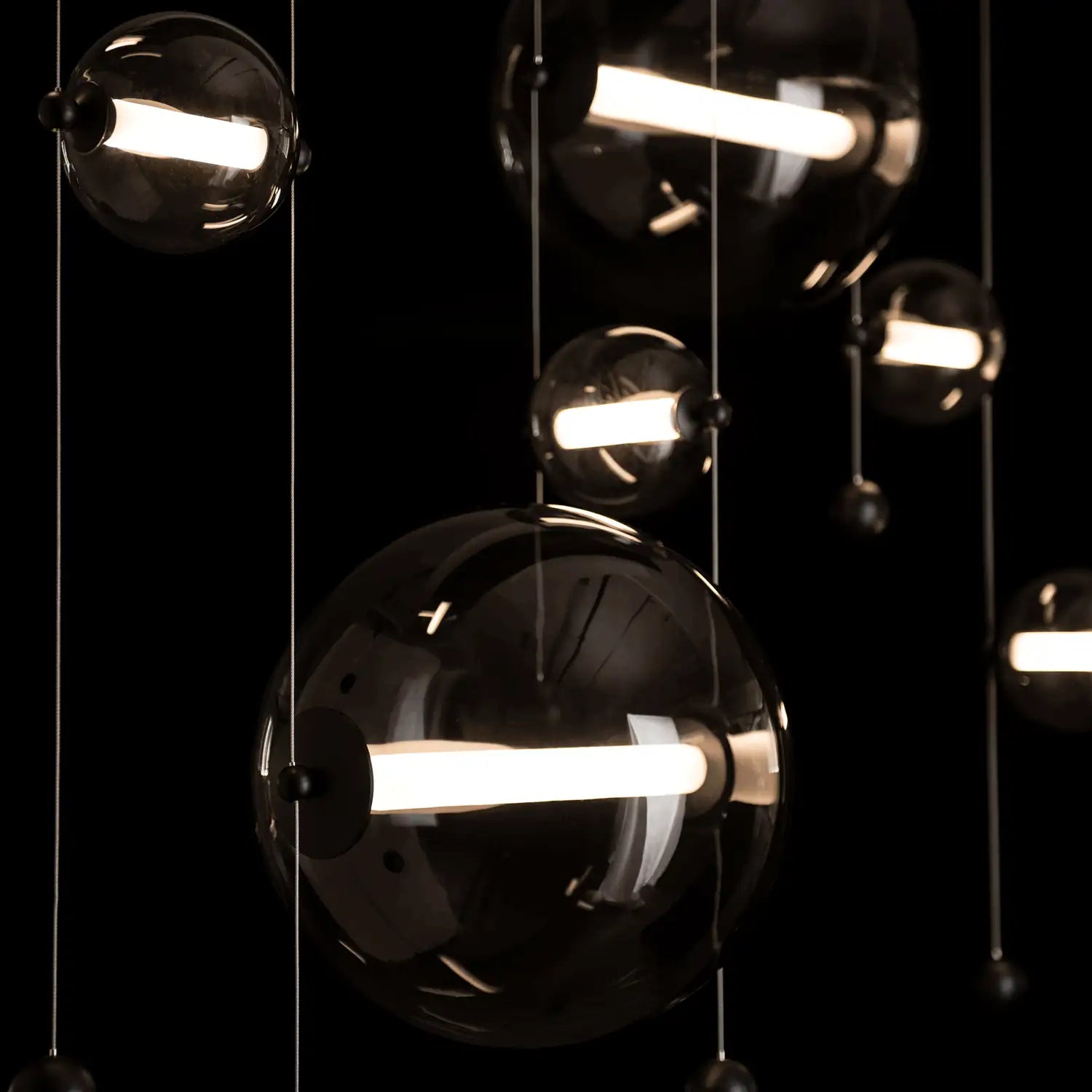 Hubbardton Forge, Abacus Double Linear LED Pendant, PENDANT LIGHT