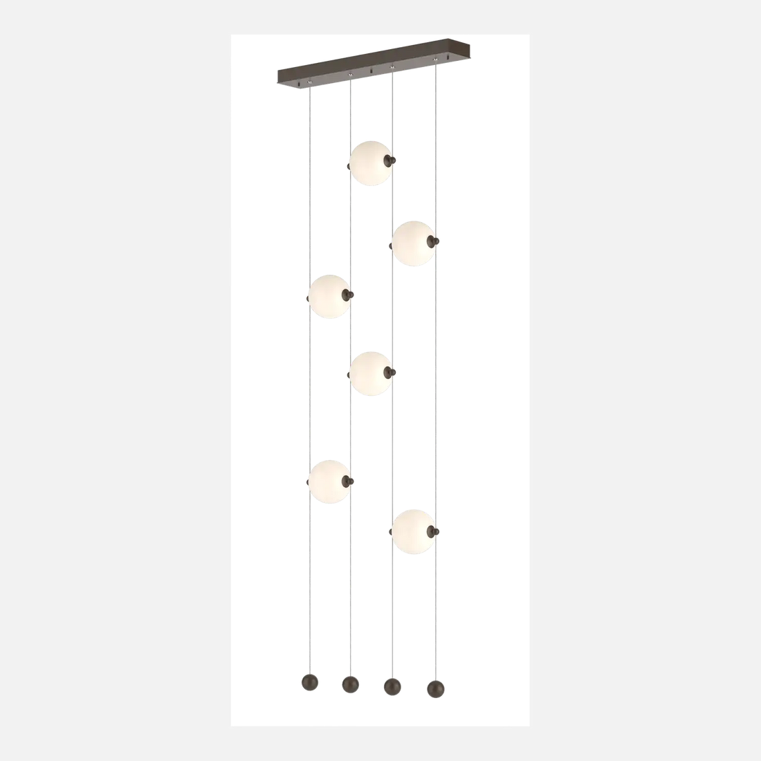 HUBBARDTON FORGE, ABACUS CEILING-TO-FLOOR LED PENDANT, PENDANT LIGHT