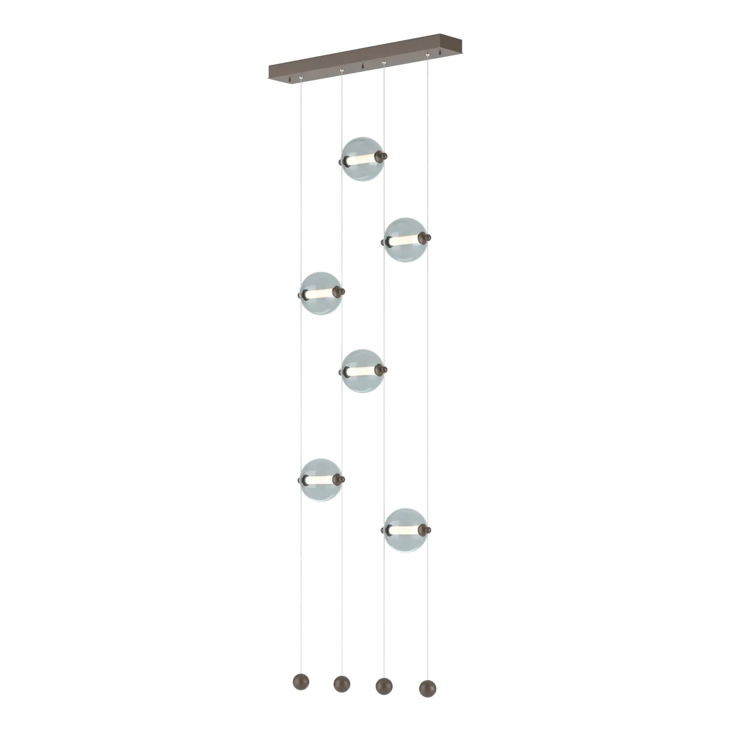 Hubbardton Forge, Abacus Ceiling-to-Floor LED Pendant, PENDANT LIGHT