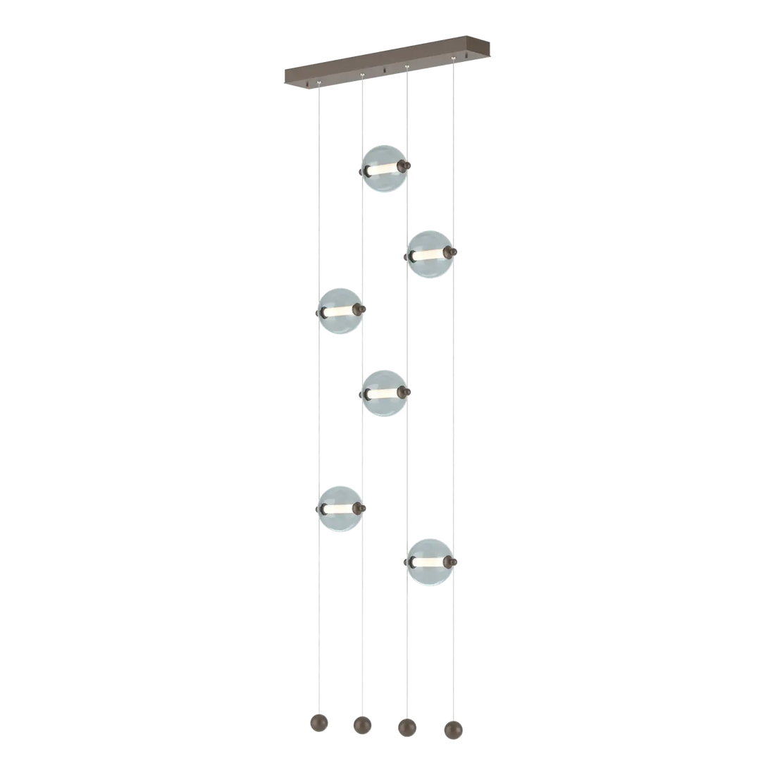 HUBBARDTON FORGE, ABACUS CEILING-TO-FLOOR LED PENDANT, PENDANT LIGHT
