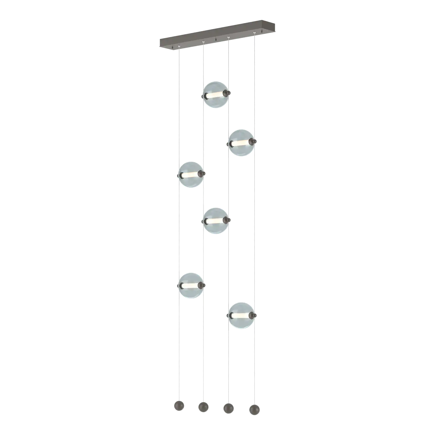 Hubbardton Forge, Abacus Ceiling-to-Floor LED Pendant, PENDANT LIGHT