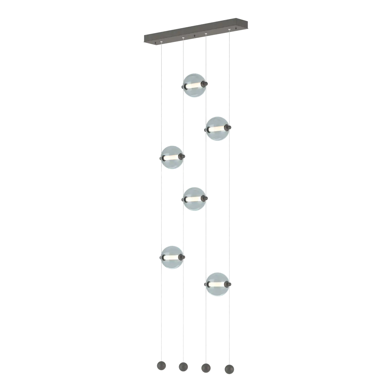 Hubbardton Forge, Abacus Ceiling-to-Floor LED Pendant, PENDANT LIGHT