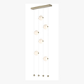 Hubbardton Forge, Abacus Ceiling-to-Floor LED Pendant, PENDANT LIGHT