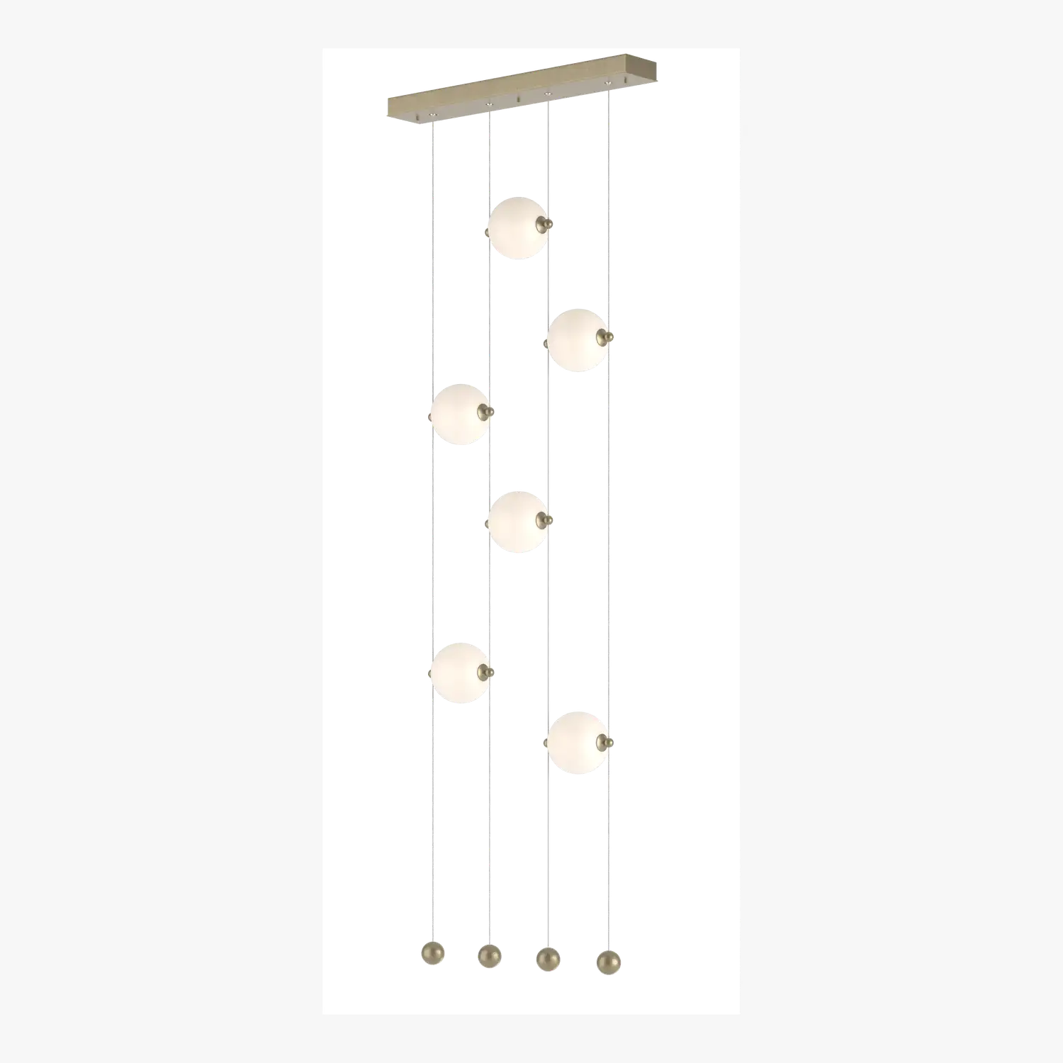 Hubbardton Forge, Abacus Ceiling-to-Floor LED Pendant, PENDANT LIGHT