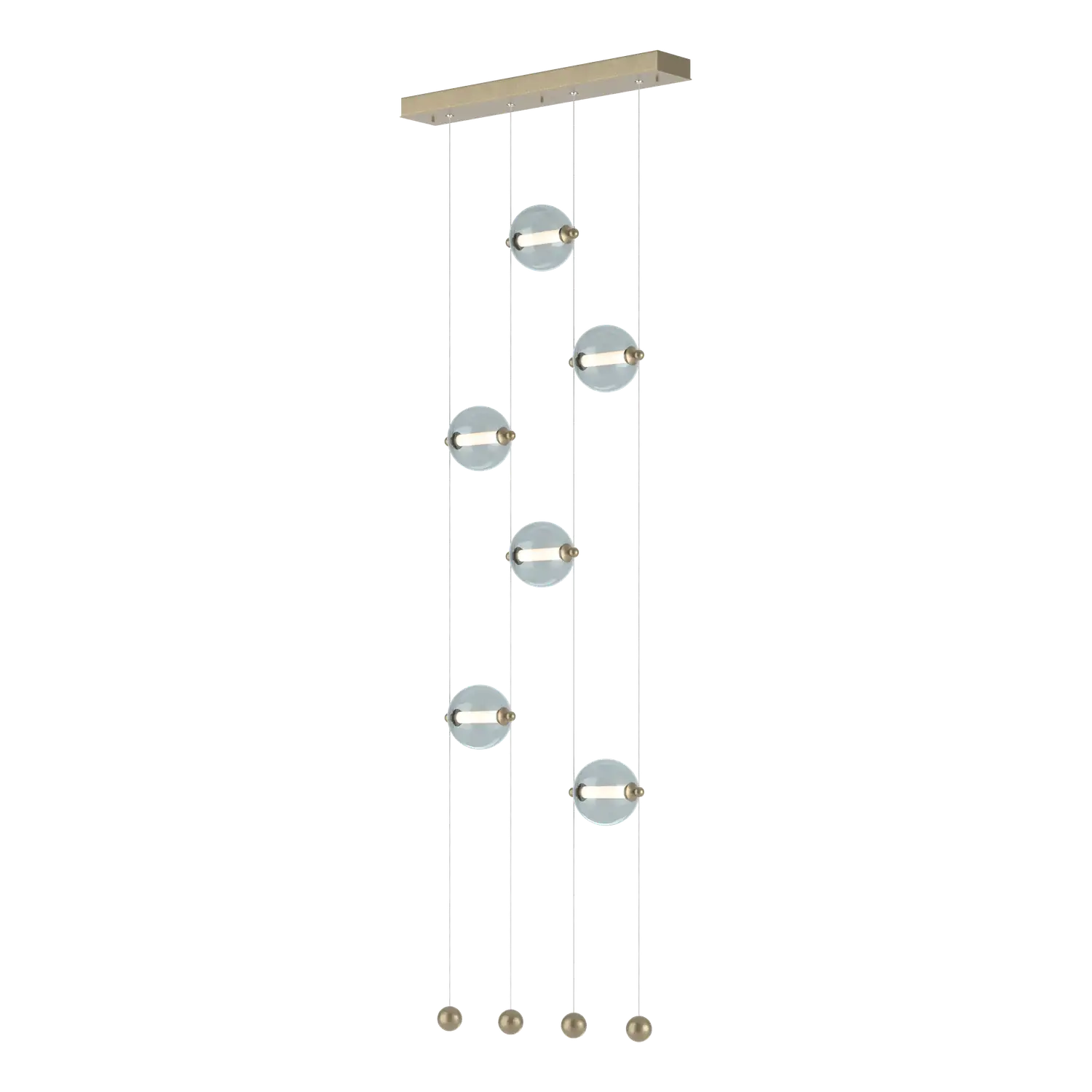 Hubbardton Forge, Abacus Ceiling-to-Floor LED Pendant, PENDANT LIGHT