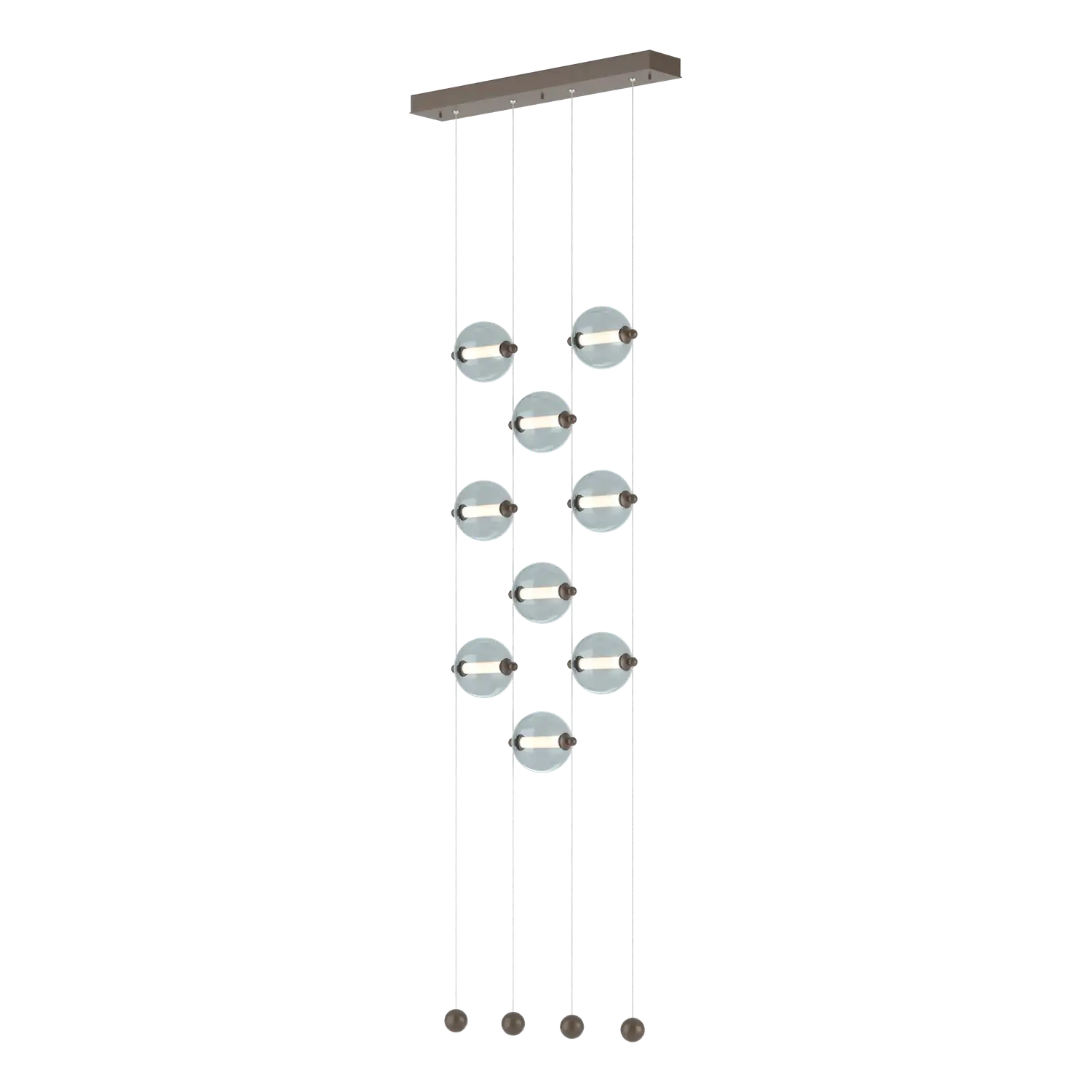 Hubbardton Forge, Abacus Ceiling-to-Floor LED Pendant, PENDANT LIGHT