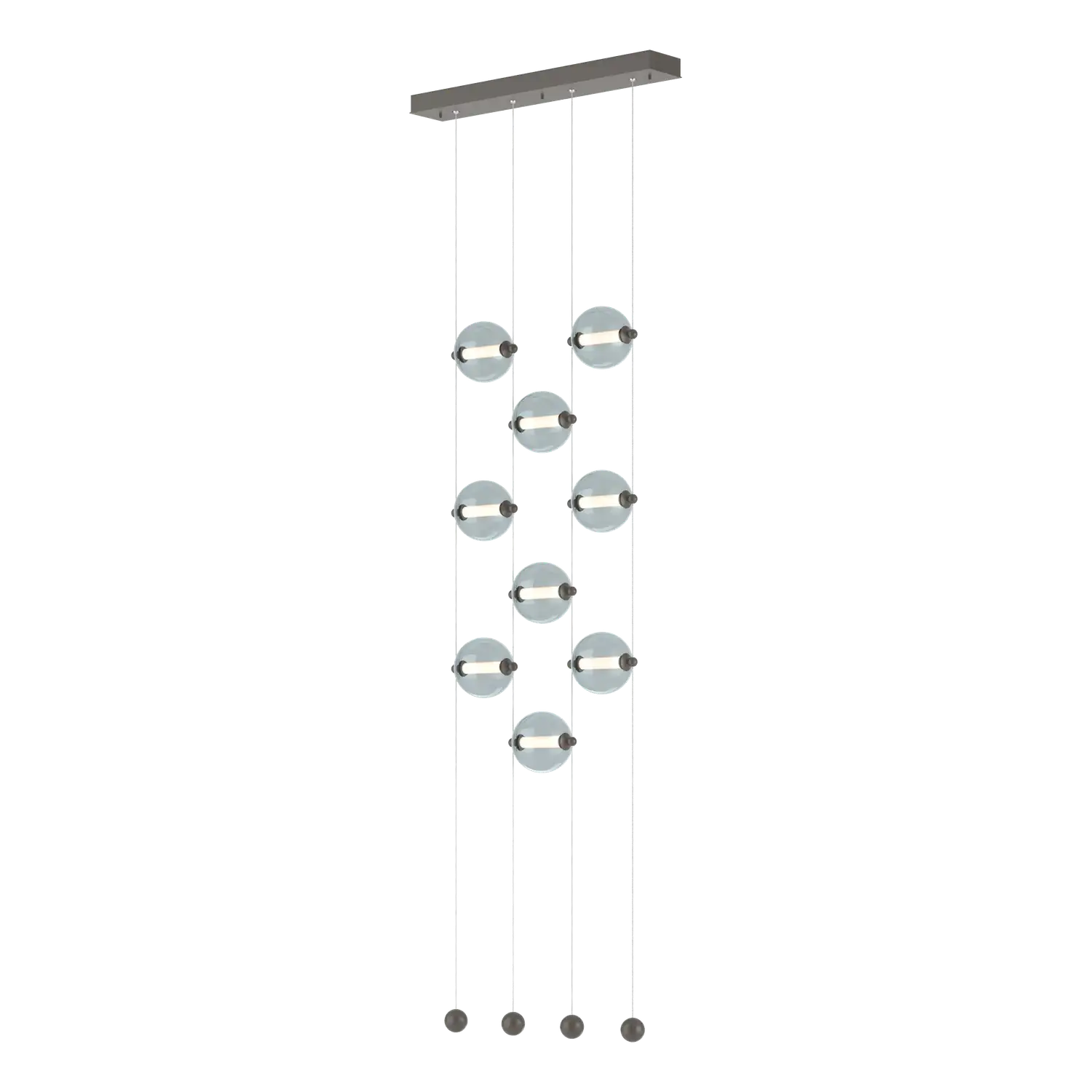 Hubbardton Forge, Abacus Ceiling-to-Floor LED Pendant, PENDANT LIGHT