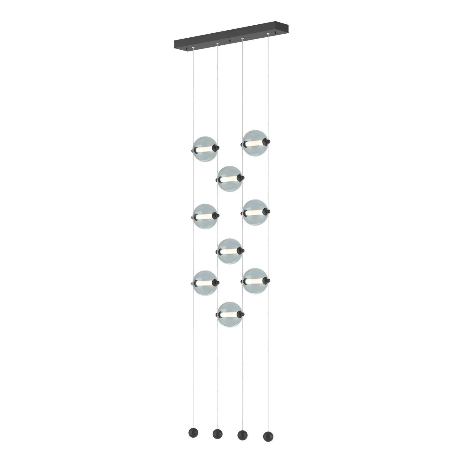 Hubbardton Forge, Abacus Ceiling-to-Floor LED Pendant, PENDANT LIGHT