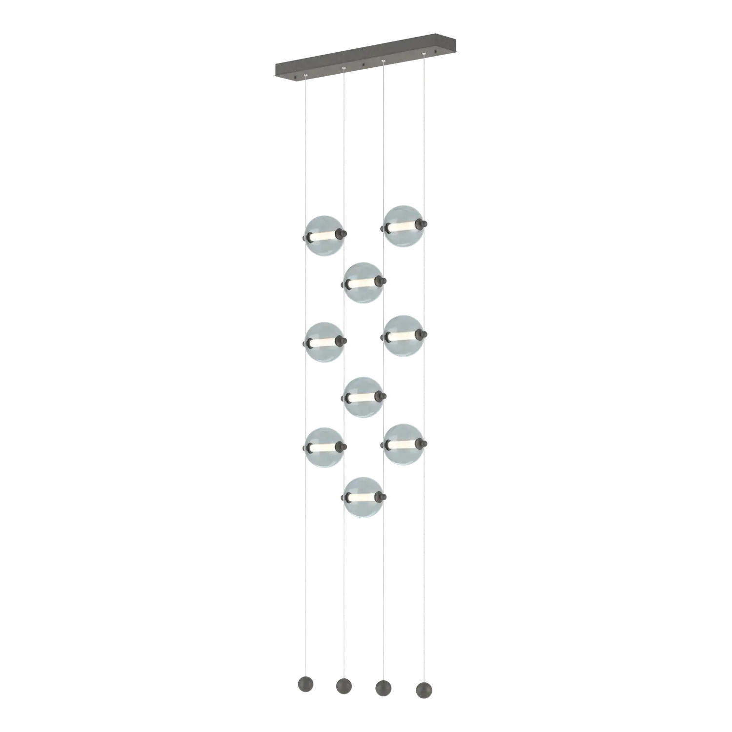 Hubbardton Forge, Abacus Ceiling-to-Floor LED Pendant, PENDANT LIGHT