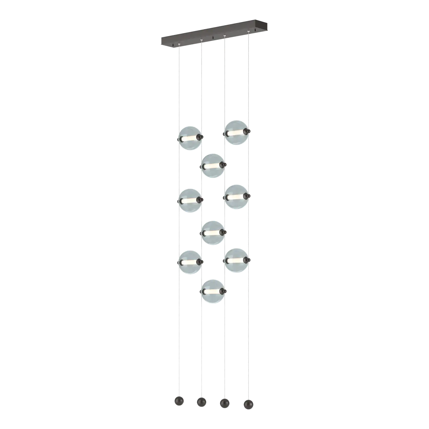 Hubbardton Forge, Abacus Ceiling-to-Floor LED Pendant, PENDANT LIGHT