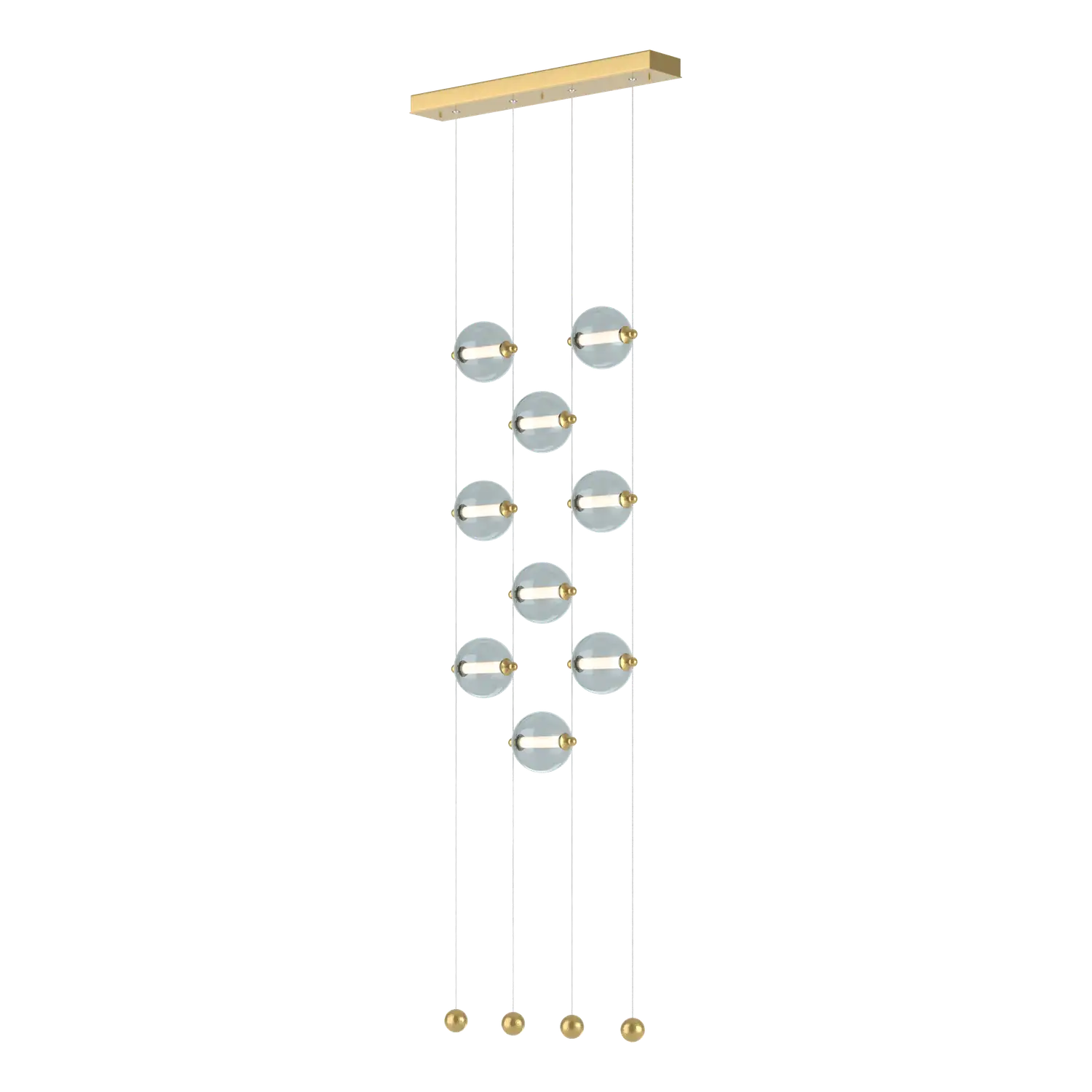 Hubbardton Forge, Abacus Ceiling-to-Floor LED Pendant, PENDANT LIGHT