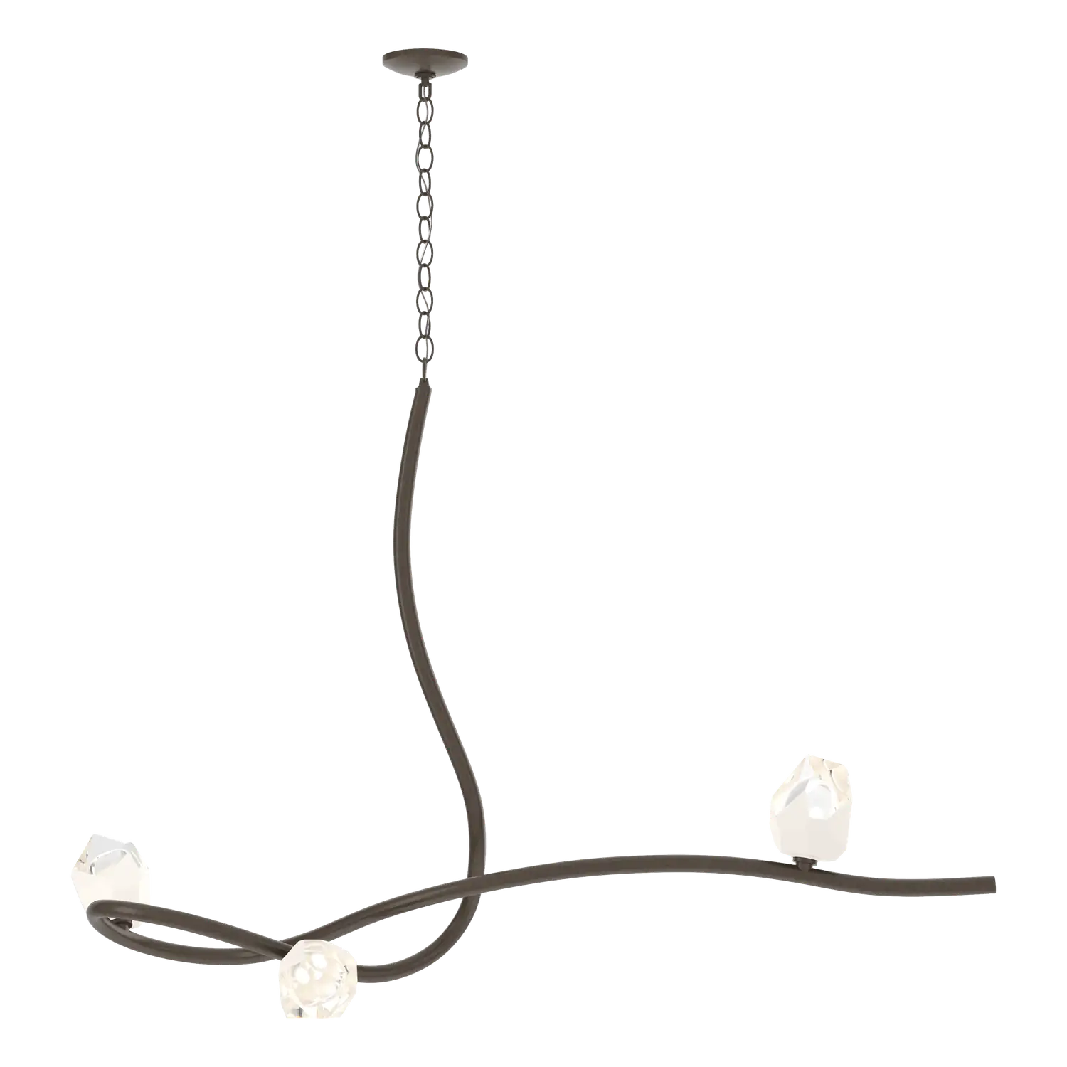 Hubbardton Forge, Glacier Pendant, PENDANT LIGHT