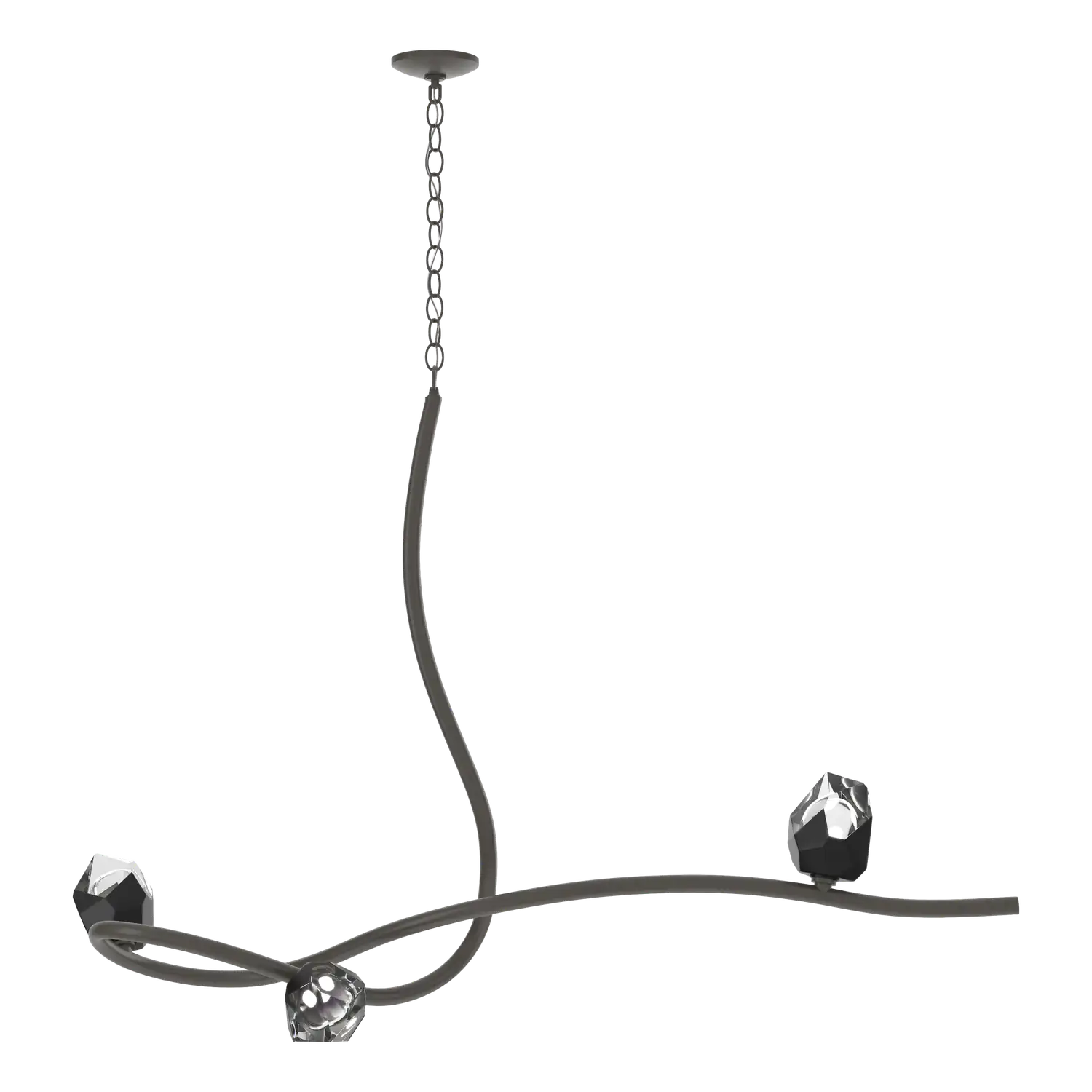 Hubbardton Forge, Glacier Pendant, PENDANT LIGHT