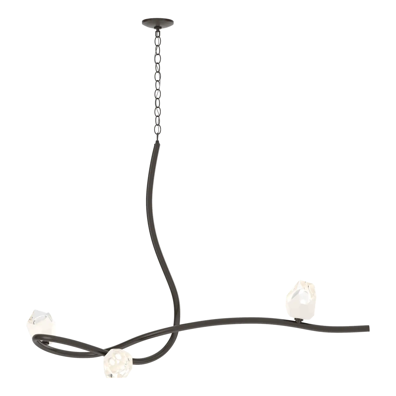 Hubbardton Forge, Glacier Pendant, PENDANT LIGHT