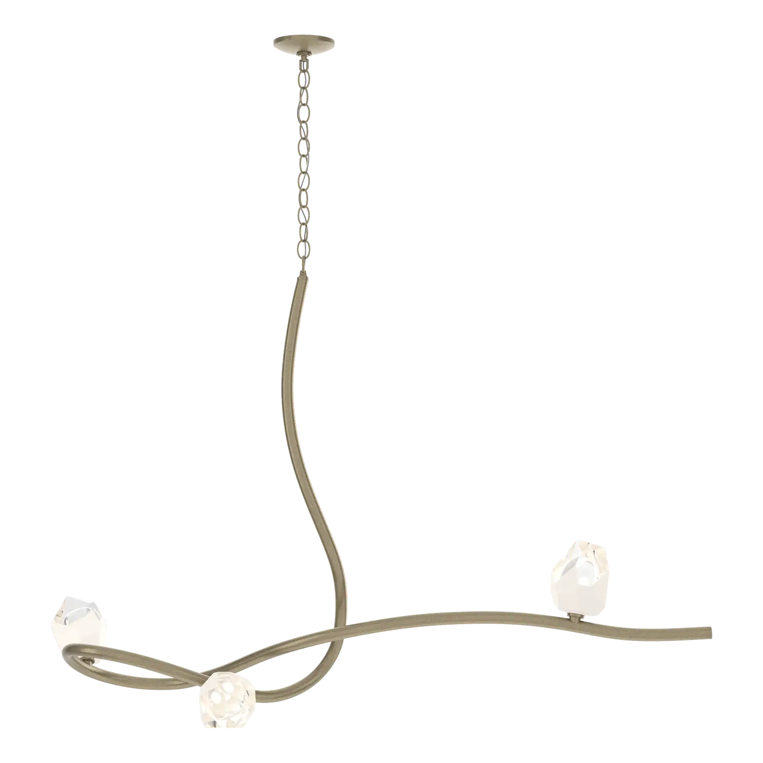 Hubbardton Forge, Glacier Pendant, PENDANT LIGHT