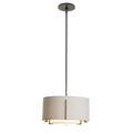 Hubbardton Forge, Exos Double Shade Pendant, PENDANT LIGHT