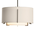Hubbardton Forge, Exos Double Shade Pendant, PENDANT LIGHT
