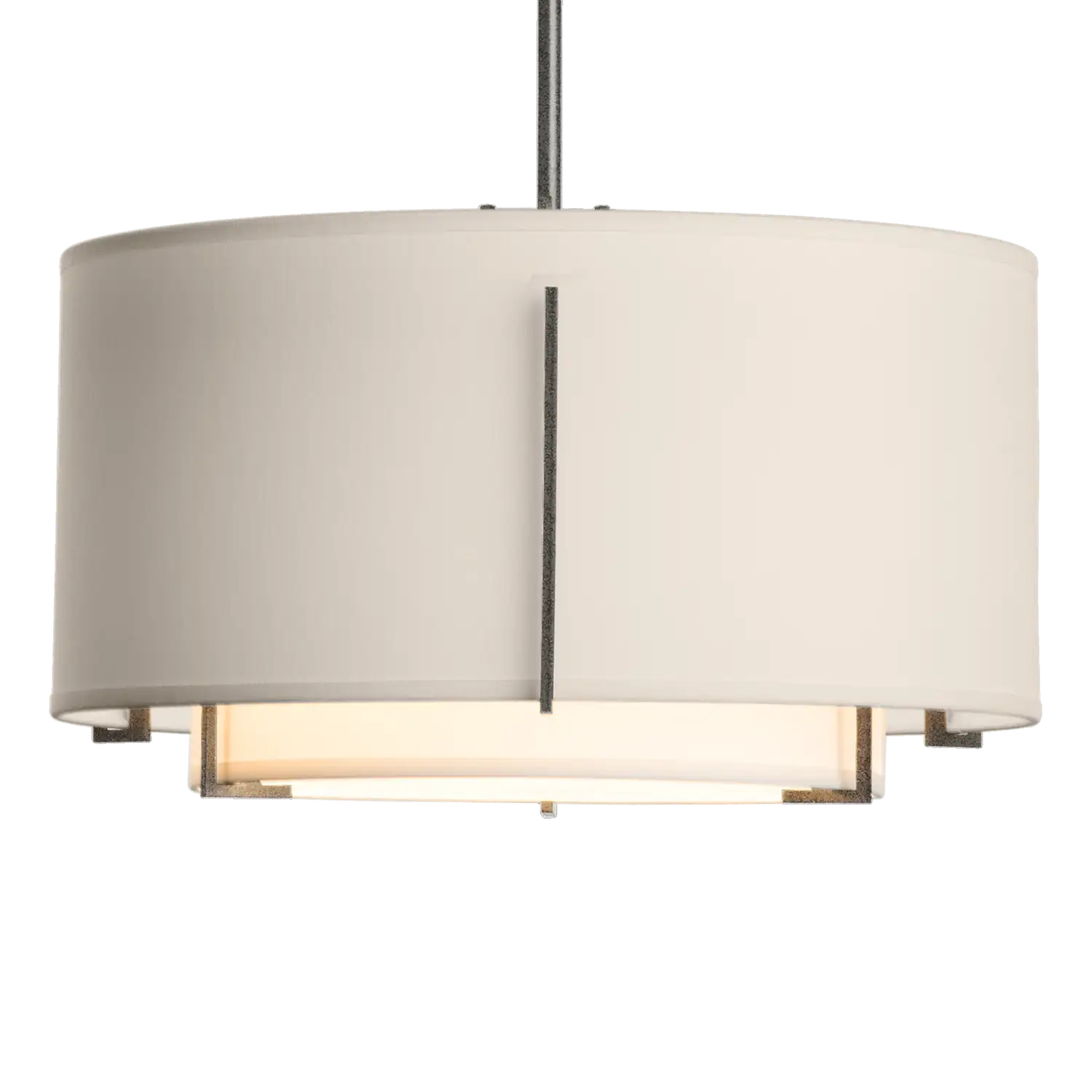 Hubbardton Forge, Exos Double Shade Pendant, PENDANT LIGHT