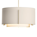 Hubbardton Forge, Exos Double Shade Pendant, PENDANT LIGHT