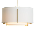 Hubbardton Forge, Exos Double Shade Pendant, PENDANT LIGHT