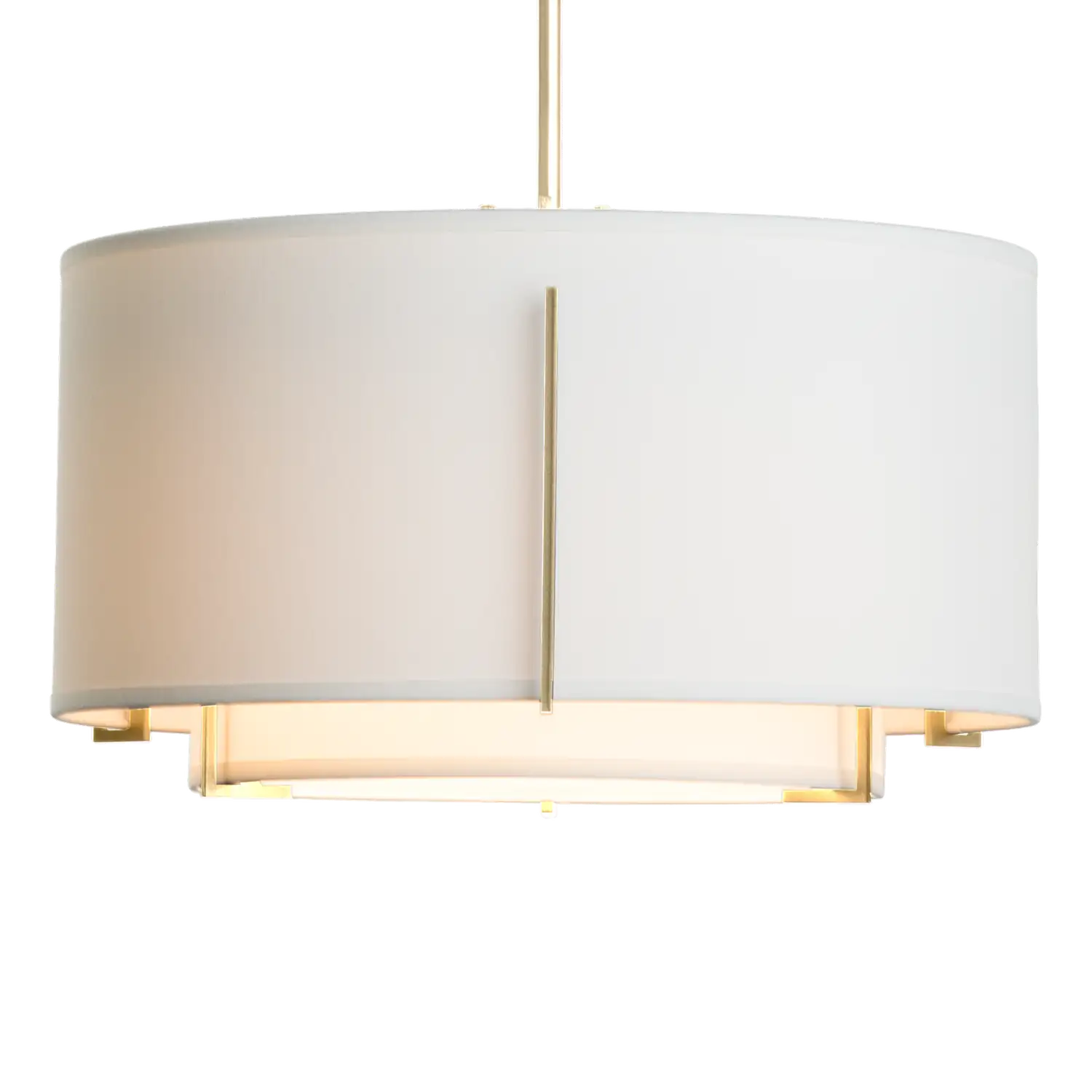 Hubbardton Forge, Exos Double Shade Pendant, PENDANT LIGHT