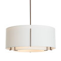 Hubbardton Forge, Exos Double Shade Pendant, PENDANT LIGHT