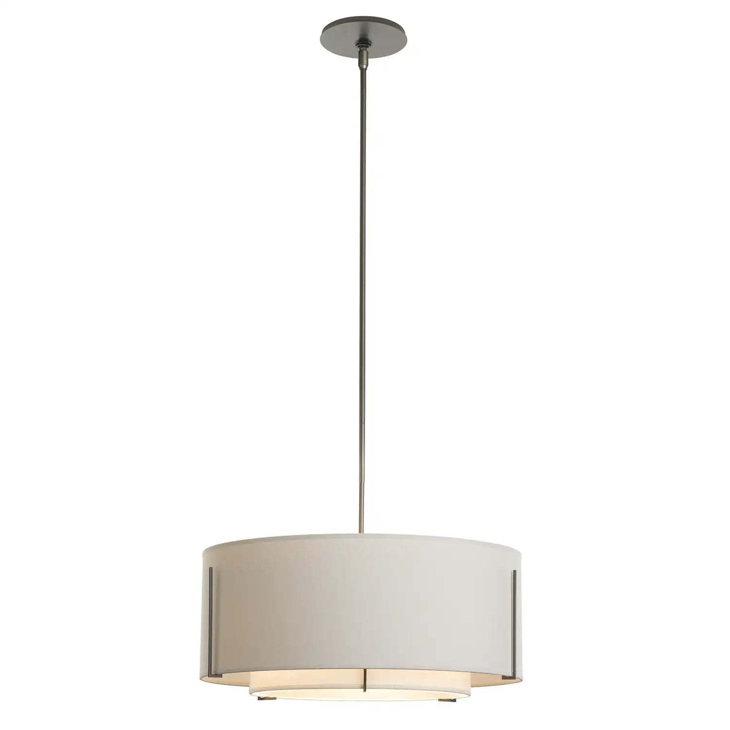 Hubbardton Forge, Exos Double Shade Pendant, PENDANT LIGHT