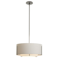 Hubbardton Forge, Exos Double Shade Pendant, PENDANT LIGHT