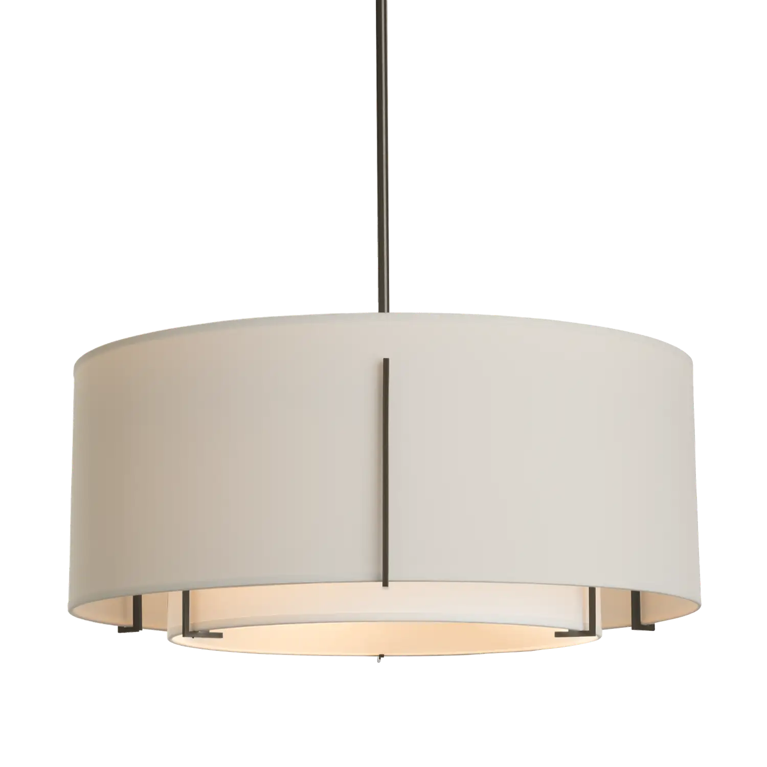 Hubbardton Forge, Exos Double Shade Pendant, PENDANT LIGHT