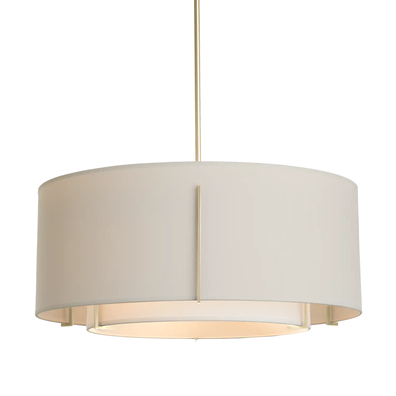 Hubbardton Forge, Exos Double Shade Pendant, PENDANT LIGHT
