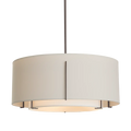 Hubbardton Forge, Exos Double Shade Pendant, PENDANT LIGHT