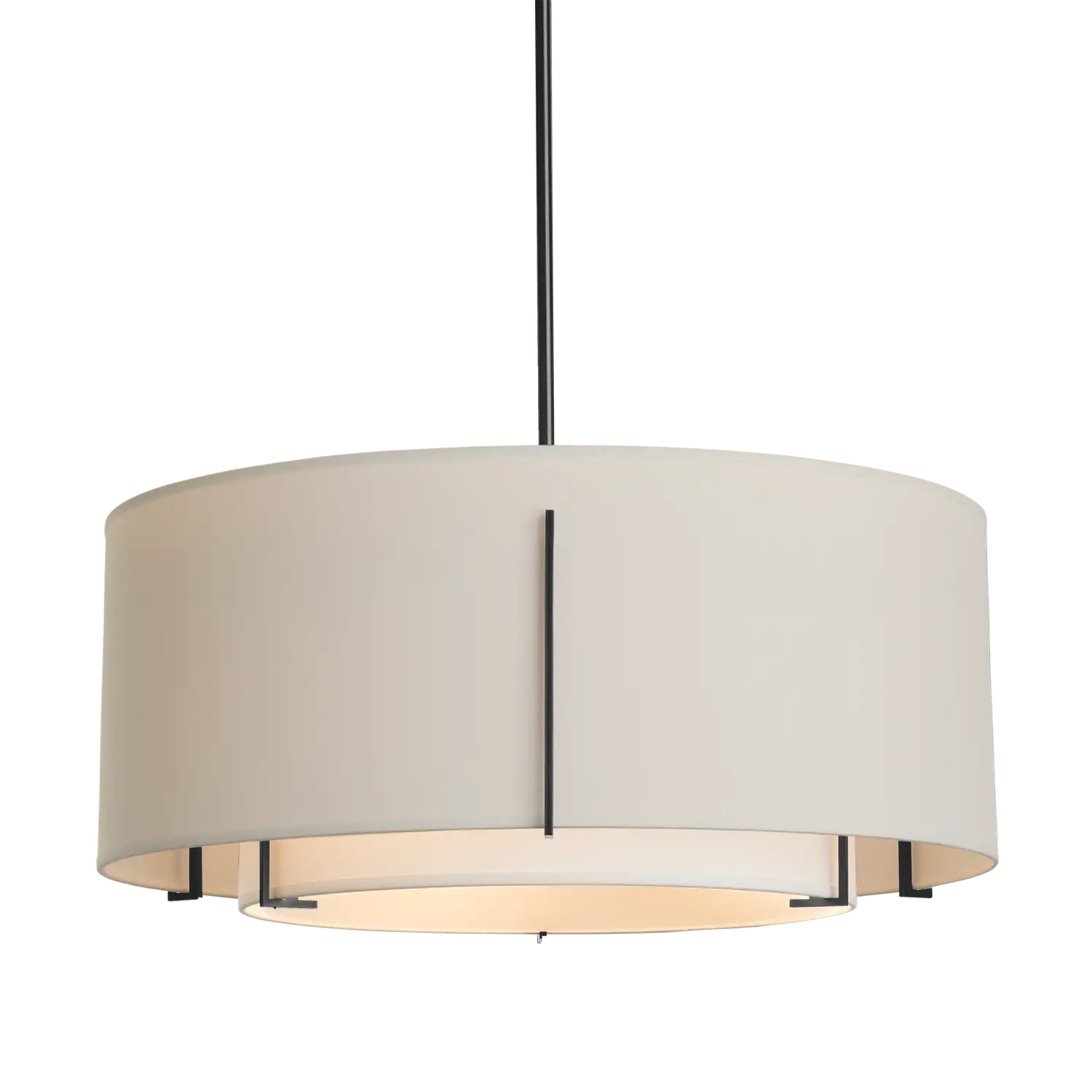 Hubbardton Forge, Exos Double Shade Pendant, PENDANT LIGHT