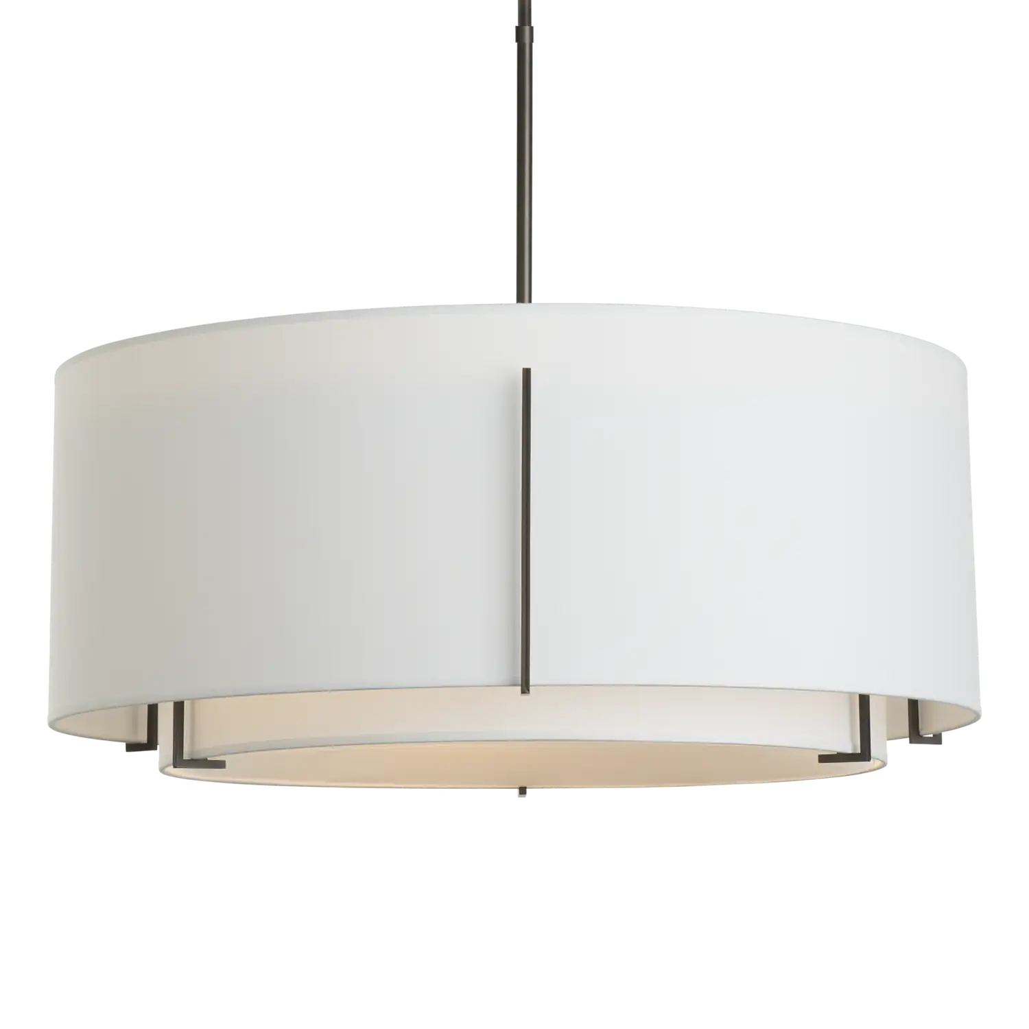 Hubbardton Forge, Exos Double Shade Pendant, PENDANT LIGHT