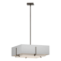 Hubbardton Forge, Exos Square Double Shade Pendant, PENDANT LIGHT