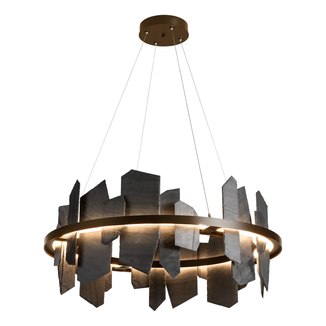 Hubbardton Forge, Ardesia Circular LED Pendant, PENDANT LIGHT