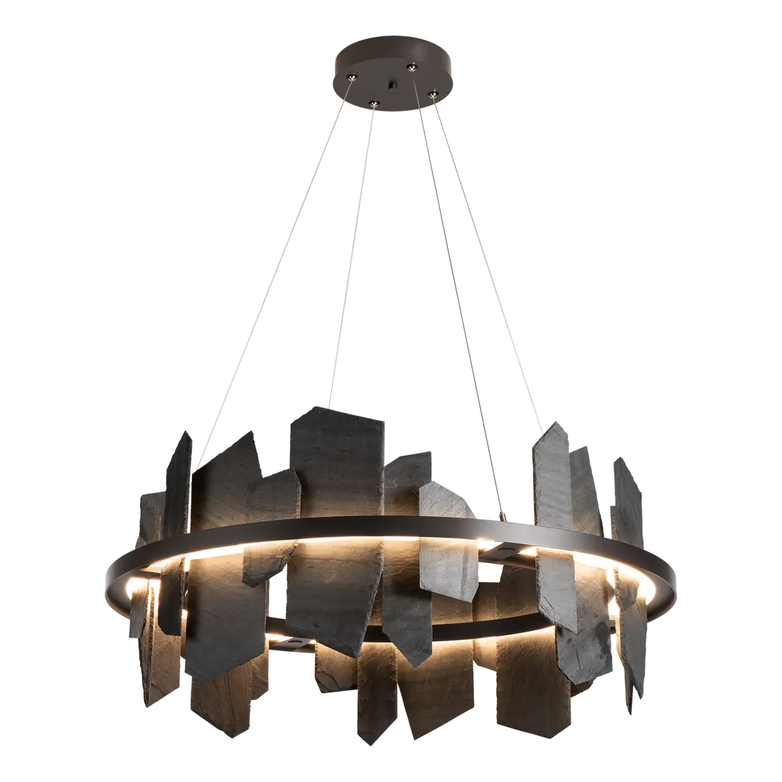 Hubbardton Forge, Ardesia Circular LED Pendant, PENDANT LIGHT