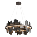 Hubbardton Forge, Ardesia Circular LED Pendant, PENDANT LIGHT