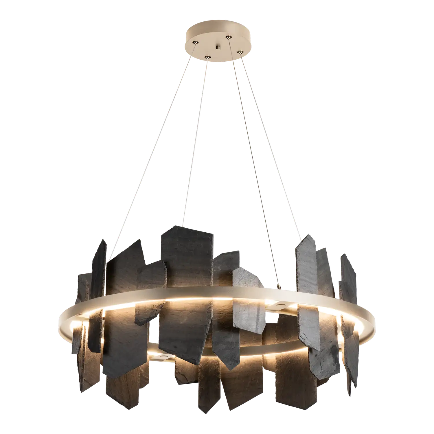 Hubbardton Forge, Ardesia Circular LED Pendant, PENDANT LIGHT