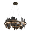 Hubbardton Forge, Ardesia Circular LED Pendant, PENDANT LIGHT