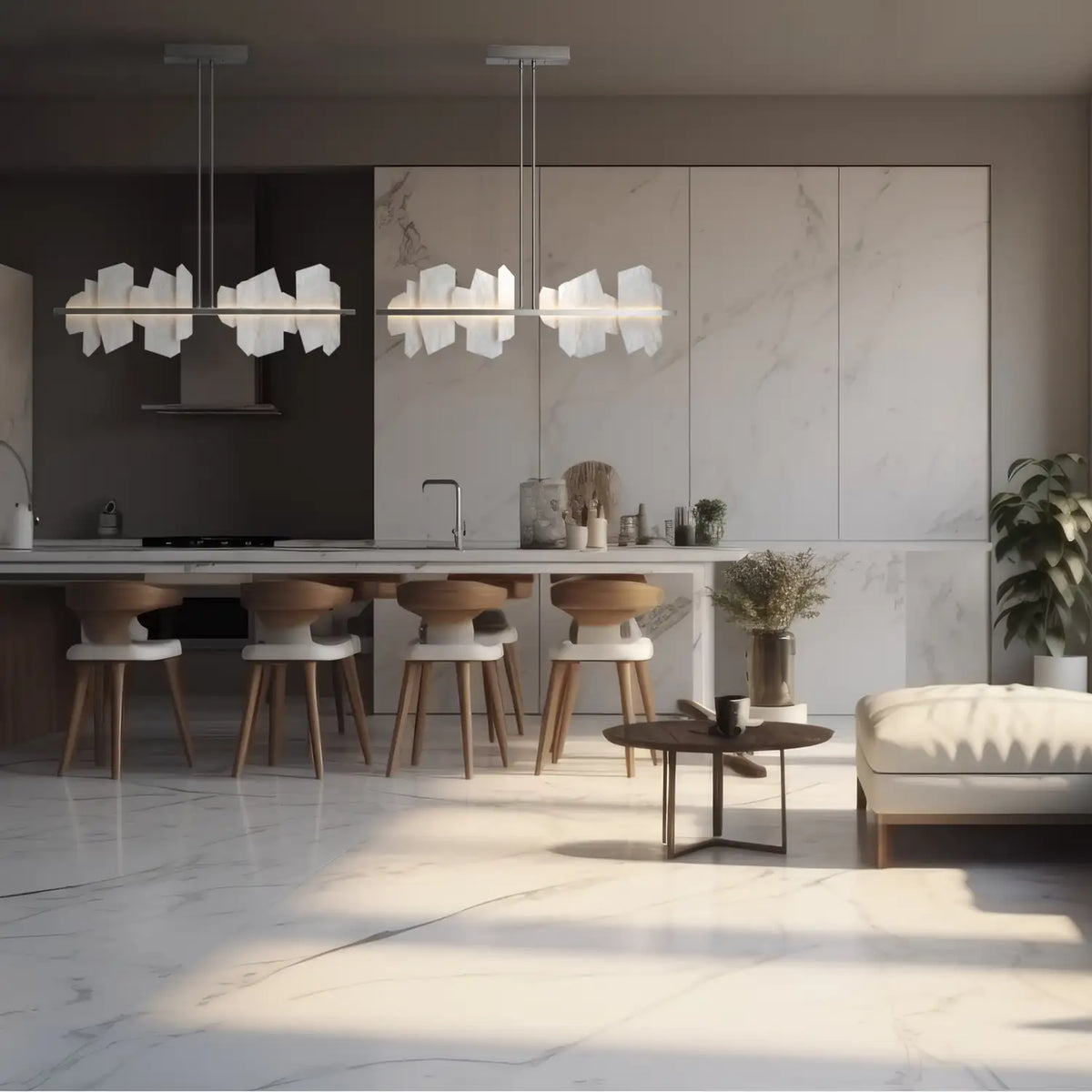 Hubbardton Forge, Volterra Linear LED Pendant, CHANDELIER LIGHT