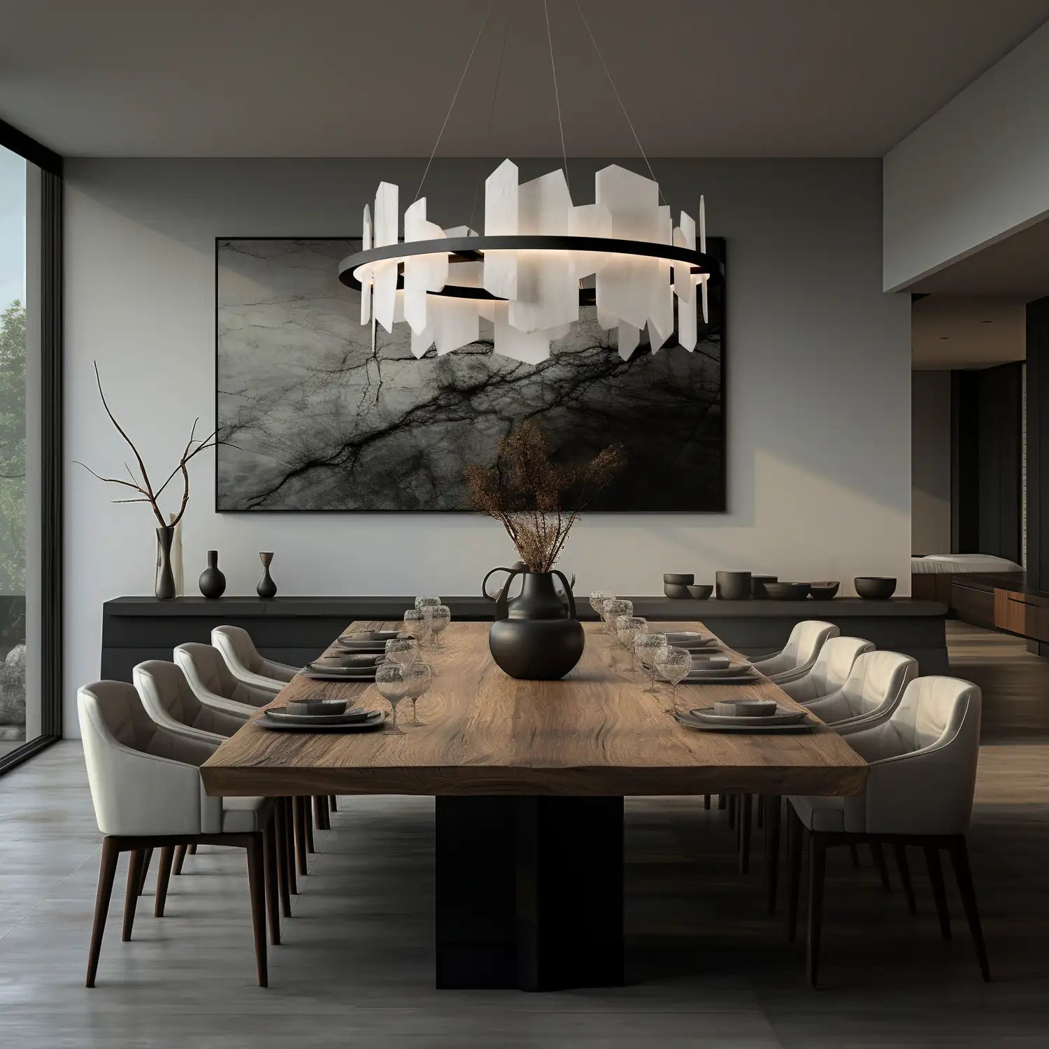 Hubbardton Forge, Volterra Circular LED Pendant, PENDANT LIGHT