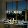 HUBBARDTON FORGE, CITYSCAPE LED PENDANT, CHANDELIER LIGHT