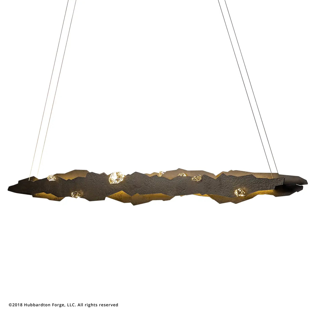 HUBBARDTON FORGE, TROVE LED PENDANT, PENDANT LIGHT