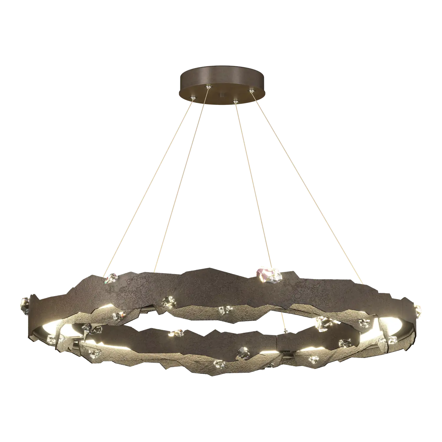 Hubbardton Forge, Trove LED Circular Pendant, PENDANT LIGHT