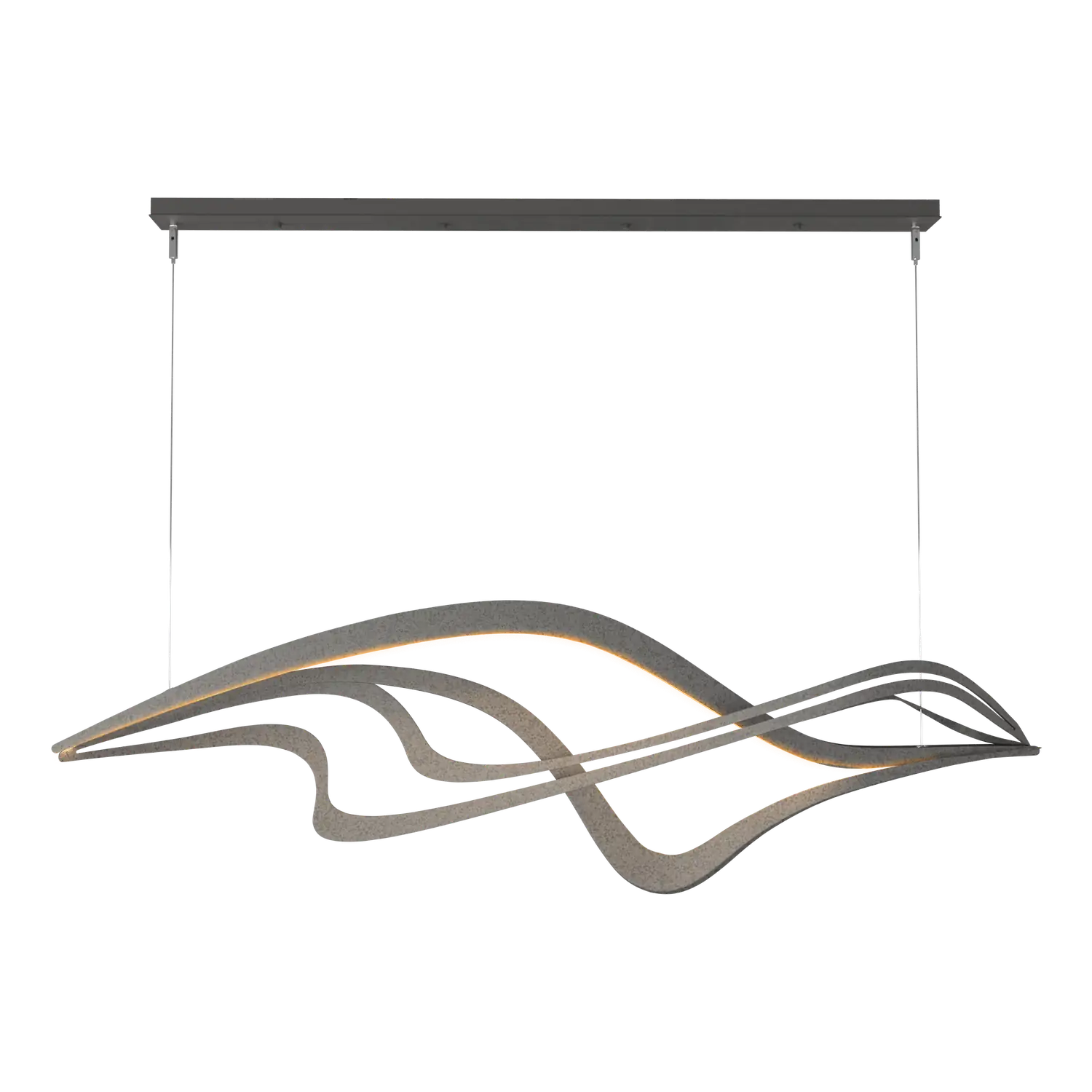 Hubbardton Forge, Crossing Waves LED Pendant, PENDANT LIGHT