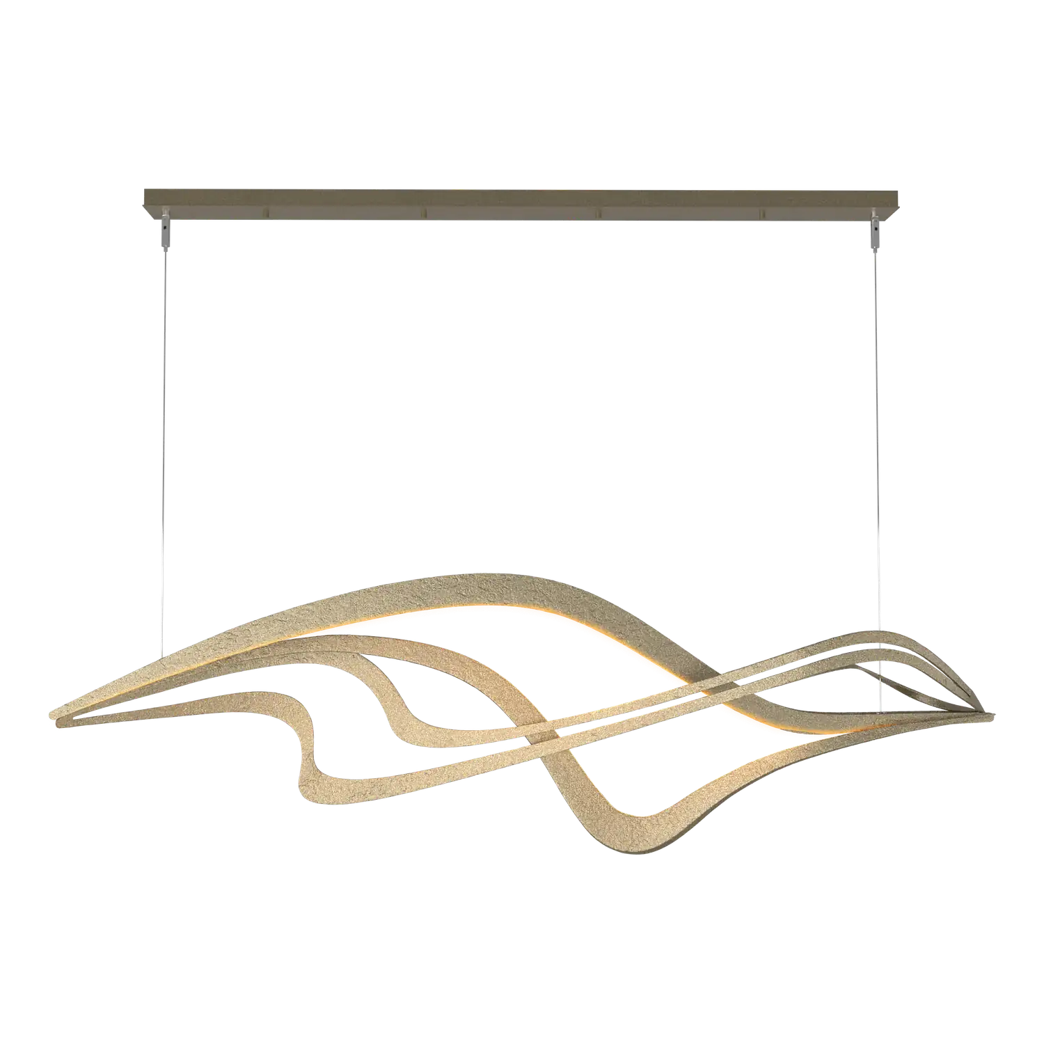 Hubbardton Forge, Crossing Waves LED Pendant, PENDANT LIGHT